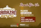 “İlçemde İftar Var” 5 Mart’ta Pazarcık Buluşmasıyla Devam Edecek