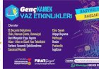 Genç KAMEK Yaz Kursları İçin Başvurular Başladı!