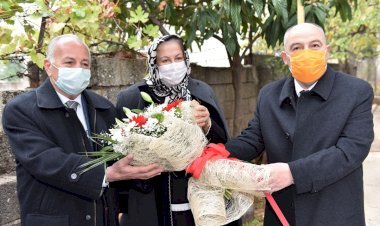 Vali Ömer Faruk Çoşkun’dan 46 Yıllık Evli Çifte Ziyaret