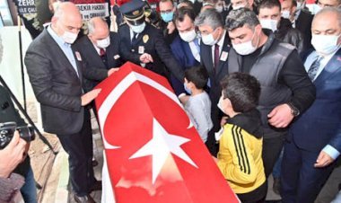 Şehit Polis Memuru Barış Göl Dualarla Ebediyete Uğurlandı