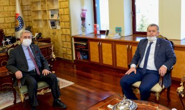 BBP Genel Başkan Yardımcısı Yardımcıoğlu, Rektör Can’ı Ziyaret Etti