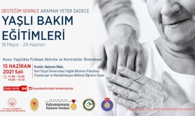 Prof. Ünal’la Yaşlılıkta Fiziksel Aktivite ve Kontraktürlerin Önlenmesi