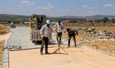 Pazarcık’ta Ulaşım Yatırımları Sürüyor