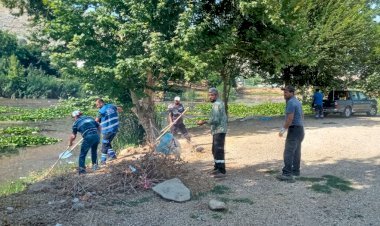 Nilüfer Çiçekleri Atıklardan Kurtarıldı