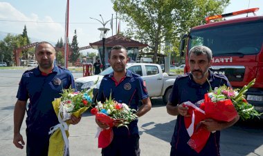 Kahramanlarımız Şehre Döndü