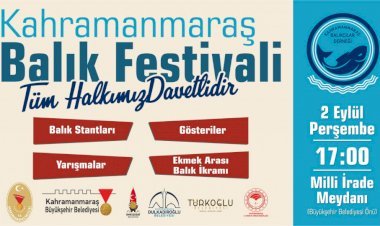 Balık Festivali 2 Eylül’de Başlıyor!