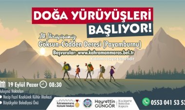 Büyükşehir Doğa Yürüyüşleri Başlıyor!