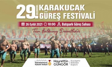 Geleneksel Karakucak Güreş Festivali Başlıyor!