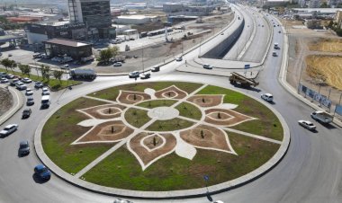 Şehrin Giriş Arterlerine Yeşil Dokunuş