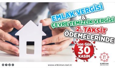 Elbistan Belediyesi’nden Vatandaşlara Vergi Uyarısı