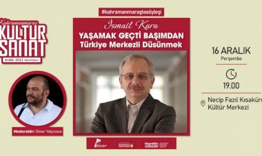 Yazar Kara, Kültür Sanat Dostlarıyla Buluşacak