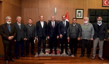 Cüceli Sakinlerinden Başkan Güngör’e Ziyaret