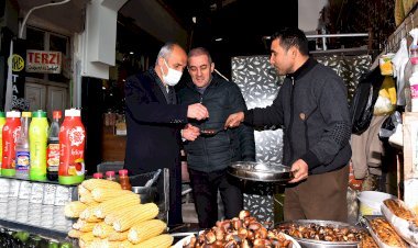 Başkan Okay, Kapalı Çarşı Esnafıyla Bir Araya Geldi