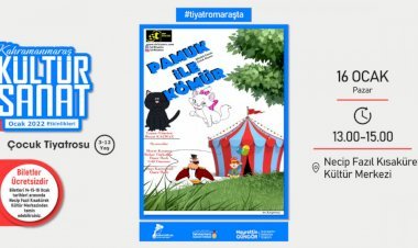 Pamuk İle Kömür Çocukları Eğlendirmeye Geliyor