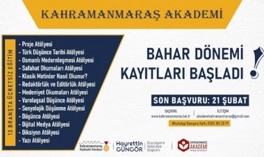 Akademi’de Başvuru Süresi Uzatıldı