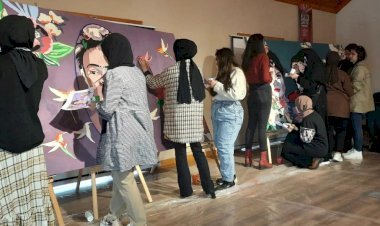 Kadın ve Resim Çalıştayı Gerçekleştirildi