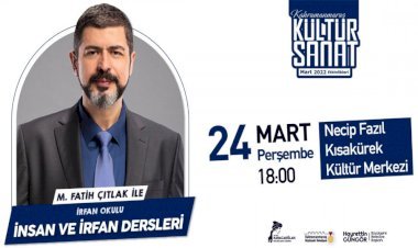 Fatih Çıtlak’la ‘İnsan ve İrfan Dersleri’