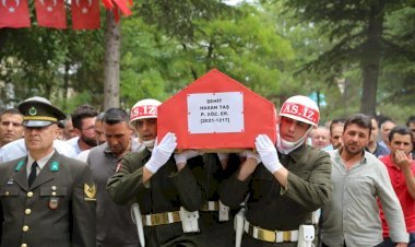 Şehidimiz P.Söz.Er Hasan Taş Dualarla Ebediyete Uğurlandı
