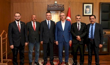 Başkan Güngör, Filistin Heyetini Misafir Etti