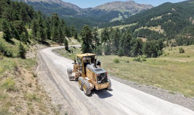 Büyükşehir, Göksun Kırsalında Ulaşım Altyapısını Güçlendiriyor