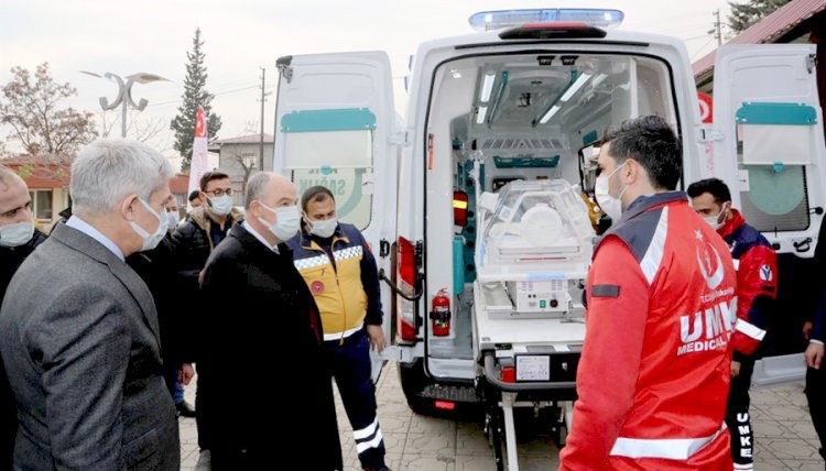 Kahramanmaraş’a Sağlık Bakanlığı Tarafından 10 Yeni Ambulans