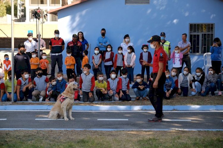 Dulkadiroğlu Trafik  Eğitim  Parkı  Minik  Misafirlerini  Ağırladı