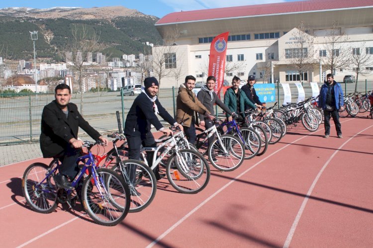 Bisiklet Gönüllüleri Üniversitemizde Düzenlenen Bisiklet Şenliğinde Buluştu