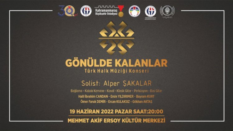 Büyükşehir’den Türk Halk Müziği Konseri