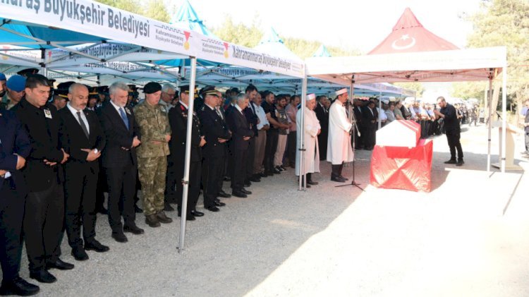 Şehit Polis Memuru Peksoy, Andırın’da Toprağa Verildi