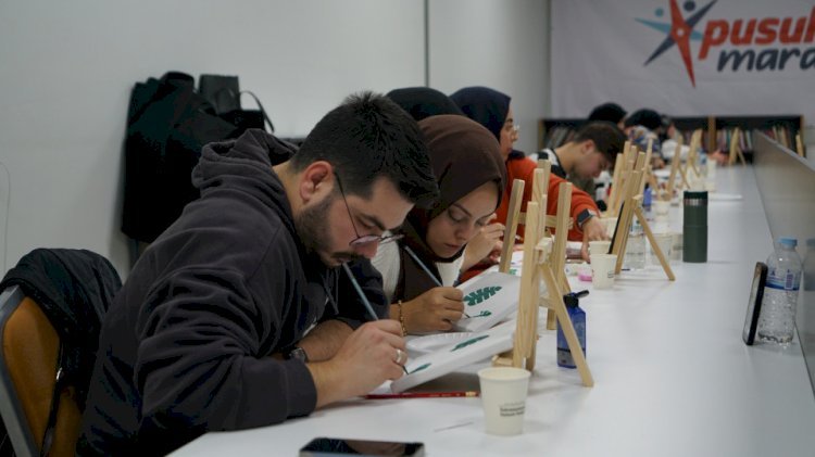Pusula Maraş’tan Gençlere Sanat Dolu Atölye