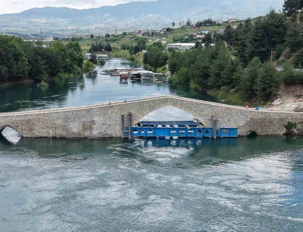 Kahramanmaraş’ta tarihi Ceyhan Köprüsü yenileniyor